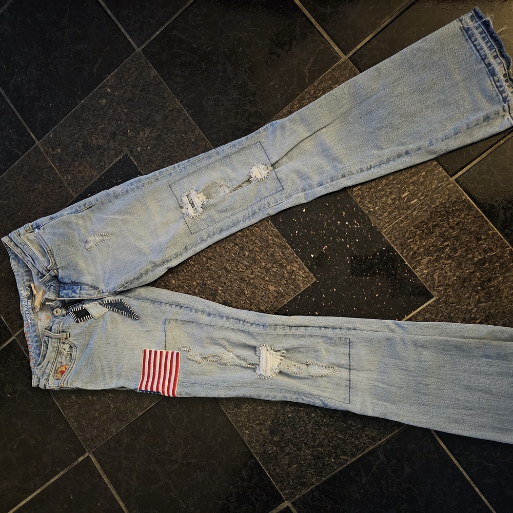 Parasuco Light Blue Flare Jeans